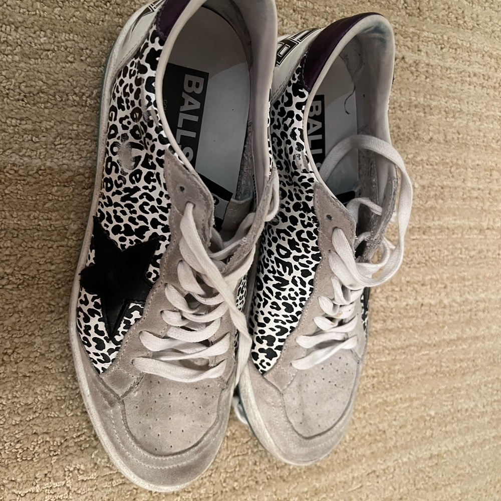 Golden Goose Leopard Ballstar